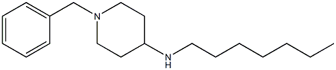 1-benzyl-N-heptylpiperidin-4-amine 구조식 이미지