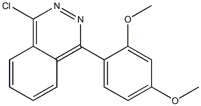 1-chloro-4-(2,4-dimethoxyphenyl)phthalazine 구조식 이미지