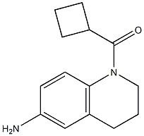 1-cyclobutanecarbonyl-1,2,3,4-tetrahydroquinolin-6-amine Structure