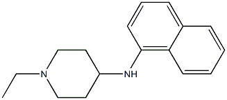 1-ethyl-N-(naphthalen-1-yl)piperidin-4-amine 구조식 이미지