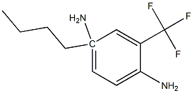 1-N-butyl-3-(trifluoromethyl)benzene-1,4-diamine 구조식 이미지