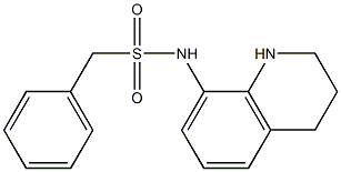 1-phenyl-N-(1,2,3,4-tetrahydroquinolin-8-yl)methanesulfonamide 구조식 이미지