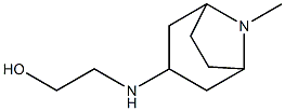 2-({8-methyl-8-azabicyclo[3.2.1]octan-3-yl}amino)ethan-1-ol Structure