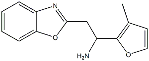 2-(1,3-benzoxazol-2-yl)-1-(3-methylfuran-2-yl)ethan-1-amine Structure