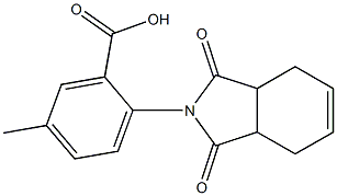 2-(1,3-dioxo-1,3,3a,4,7,7a-hexahydro-2H-isoindol-2-yl)-5-methylbenzoic acid Structure