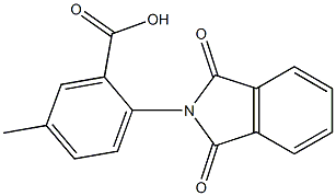 2-(1,3-dioxo-2,3-dihydro-1H-isoindol-2-yl)-5-methylbenzoic acid 구조식 이미지