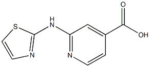 2-(1,3-thiazol-2-ylamino)pyridine-4-carboxylic acid Structure