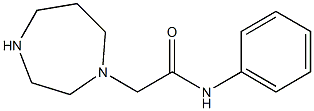 2-(1,4-diazepan-1-yl)-N-phenylacetamide 구조식 이미지