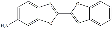 2-(1-benzofuran-2-yl)-1,3-benzoxazol-6-amine Structure