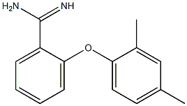2-(2,4-dimethylphenoxy)benzene-1-carboximidamide 구조식 이미지