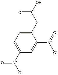 2-(2,4-dinitrophenyl)acetic acid 구조식 이미지