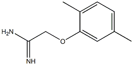 2-(2,5-dimethylphenoxy)ethanimidamide 구조식 이미지