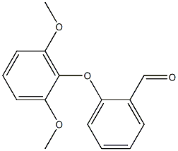 2-(2,6-dimethoxyphenoxy)benzaldehyde 구조식 이미지
