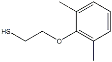 2-(2,6-dimethylphenoxy)ethanethiol Structure
