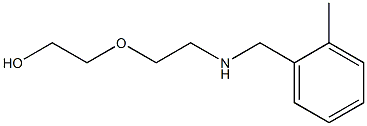 2-(2-{[(2-methylphenyl)methyl]amino}ethoxy)ethan-1-ol Structure