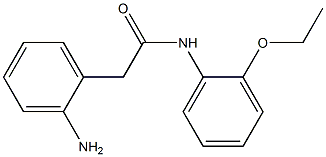 2-(2-aminophenyl)-N-(2-ethoxyphenyl)acetamide 구조식 이미지