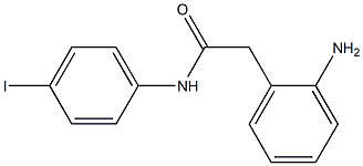 2-(2-aminophenyl)-N-(4-iodophenyl)acetamide Structure