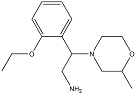 2-(2-ethoxyphenyl)-2-(2-methylmorpholin-4-yl)ethanamine 구조식 이미지