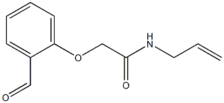 2-(2-formylphenoxy)-N-(prop-2-en-1-yl)acetamide Structure