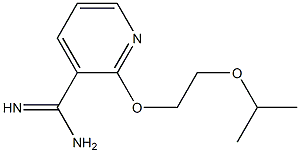 2-(2-isopropoxyethoxy)pyridine-3-carboximidamide Structure