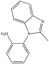 2-(2-methyl-1H-1,3-benzodiazol-1-yl)aniline Structure