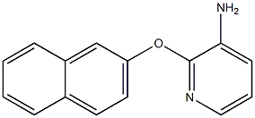 2-(2-naphthyloxy)pyridin-3-amine Structure