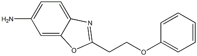 2-(2-phenoxyethyl)-1,3-benzoxazol-6-amine Structure