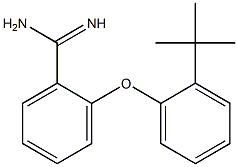 2-(2-tert-butylphenoxy)benzene-1-carboximidamide Structure