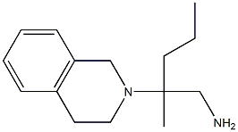 2-(3,4-dihydroisoquinolin-2(1H)-yl)-2-methylpentan-1-amine 구조식 이미지