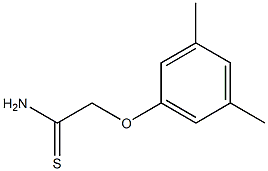 2-(3,5-dimethylphenoxy)ethanethioamide 구조식 이미지