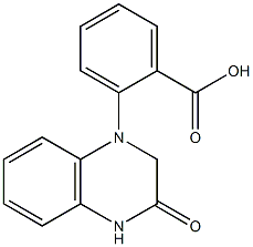 2-(3-oxo-1,2,3,4-tetrahydroquinoxalin-1-yl)benzoic acid 구조식 이미지