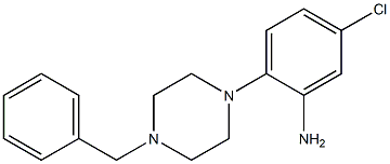 2-(4-benzylpiperazin-1-yl)-5-chloroaniline 구조식 이미지