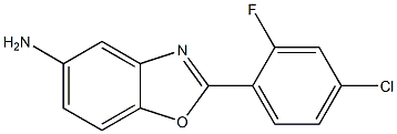 2-(4-chloro-2-fluorophenyl)-1,3-benzoxazol-5-amine Structure