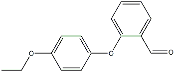 2-(4-ethoxyphenoxy)benzaldehyde 구조식 이미지