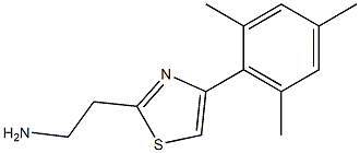 2-(4-mesityl-1,3-thiazol-2-yl)ethanamine Structure