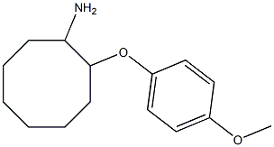 2-(4-methoxyphenoxy)cyclooctanamine 구조식 이미지