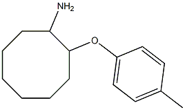 2-(4-methylphenoxy)cyclooctan-1-amine 구조식 이미지