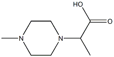 2-(4-methylpiperazin-1-yl)propanoic acid 구조식 이미지