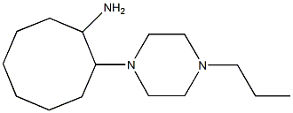 2-(4-propylpiperazin-1-yl)cyclooctanamine Structure