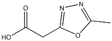 2-(5-methyl-1,3,4-oxadiazol-2-yl)acetic acid Structure