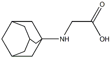 2-(adamantan-1-ylamino)acetic acid 구조식 이미지