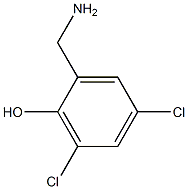 2-(aminomethyl)-4,6-dichlorophenol Structure