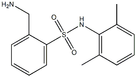 2-(aminomethyl)-N-(2,6-dimethylphenyl)benzenesulfonamide Structure