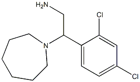 2-(azepan-1-yl)-2-(2,4-dichlorophenyl)ethan-1-amine Structure