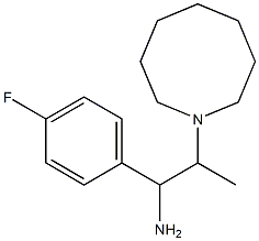 2-(azocan-1-yl)-1-(4-fluorophenyl)propan-1-amine Structure