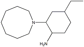 2-(azocan-1-yl)-4-ethylcyclohexan-1-amine 구조식 이미지