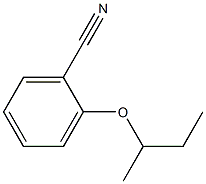 2-(butan-2-yloxy)benzonitrile 구조식 이미지