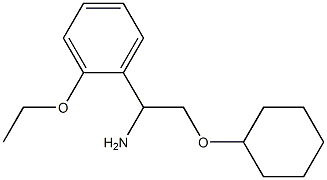 2-(cyclohexyloxy)-1-(2-ethoxyphenyl)ethanamine Structure