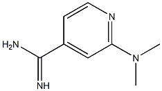 2-(dimethylamino)pyridine-4-carboximidamide Structure