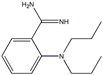 2-(dipropylamino)benzene-1-carboximidamide Structure